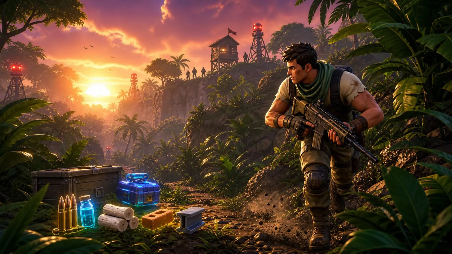 Jungle Survival Hard PvE cover